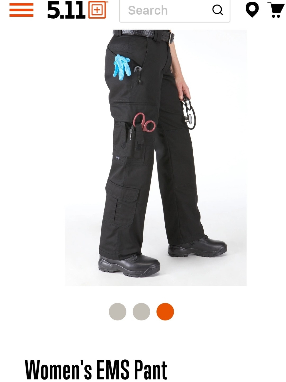 5.11 Tactical Women's EMS Pants - Black
